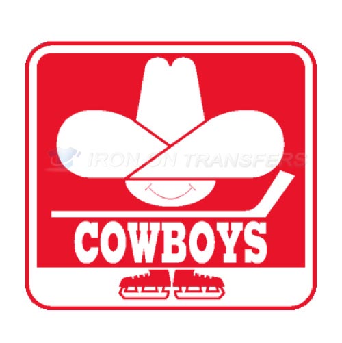 Calgary Cowboys Iron-on Stickers (Heat Transfers)NO.7106